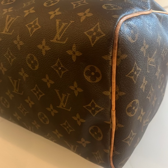 Louis Vuitton Large Speedy monogram vintage good condition with lock - Picture 5 of 8
